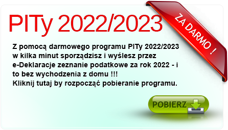 Program PITy TaxMachine 2014/2015 - kliknij aby pobrać